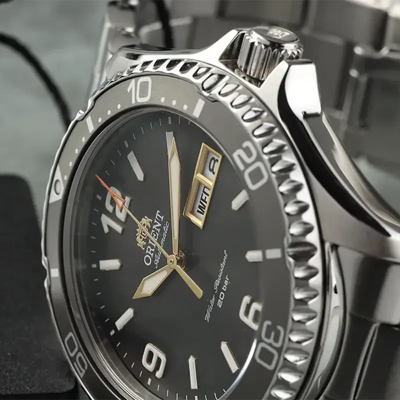 Orient Mako III Automatic Grey Dial Men’s Watch | RA-AA0819N19B